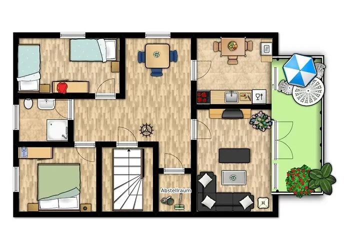 Haus Wilhelmine Whg Og *